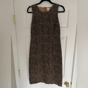 J. Crew Leopard Dress